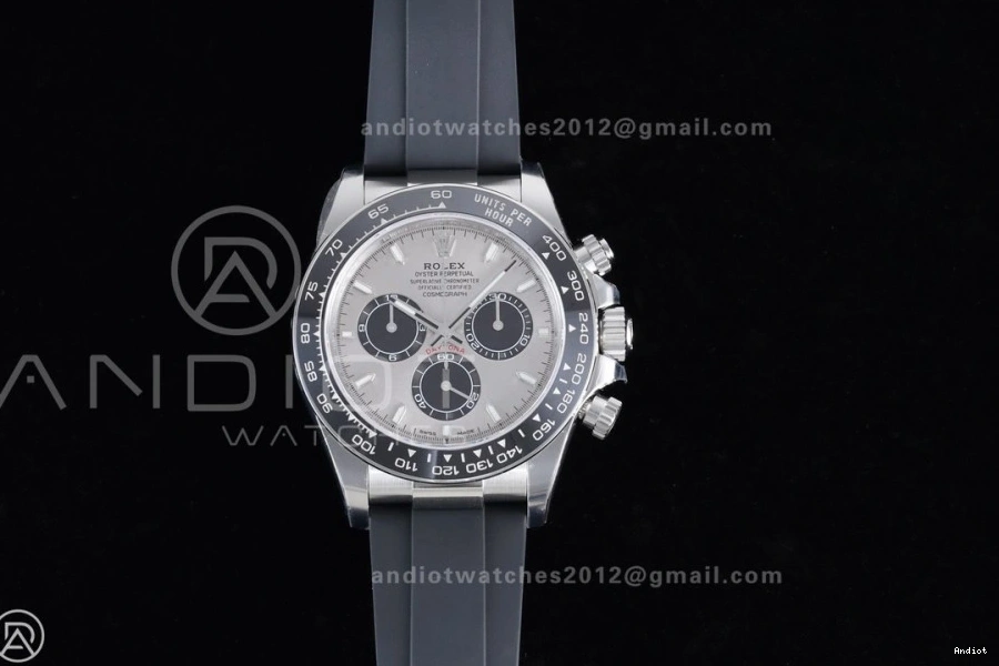 on Strap Edition Daytona Dial VS4131 1:1 Gray V2 VSF Oysterflex 126519 Black (Weighted) Best 0408